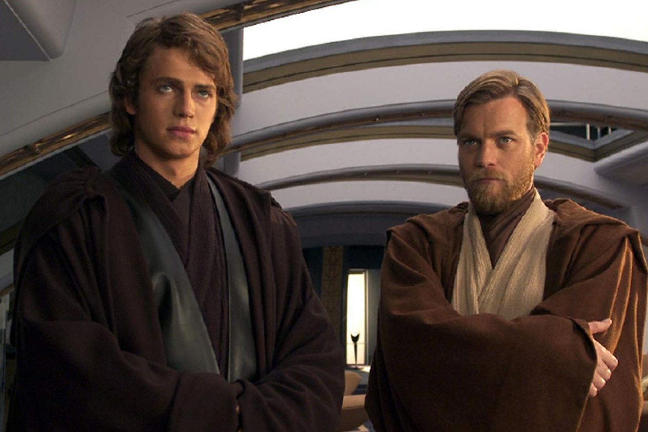 The way they were: Hayden Christensen and Ewan McGregor in <i>Star Wars: Episode III – Revenge of the Sith.</i>