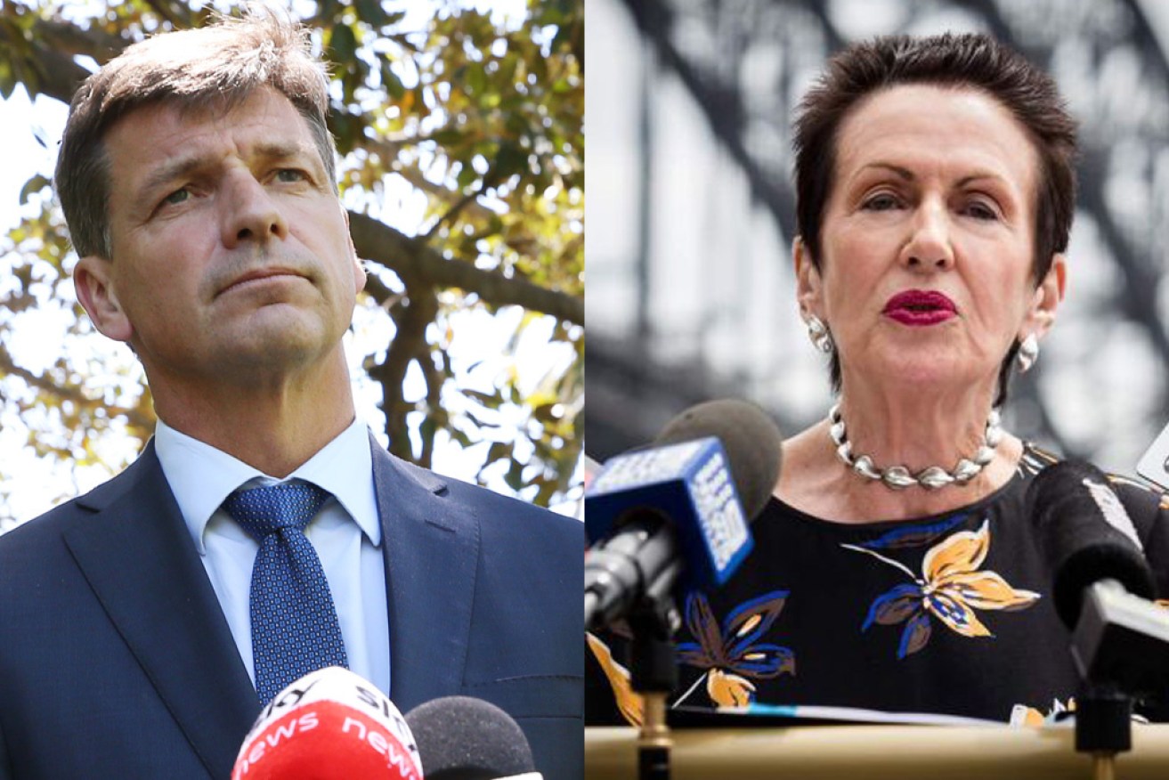 Energy Minister Angus Taylor has sent a belated apology to Sydney Lord Mayor Clover Moore.