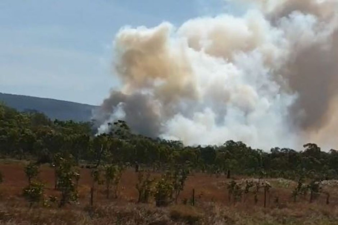 The bushfire in Cooktown has burned one house to the ground.