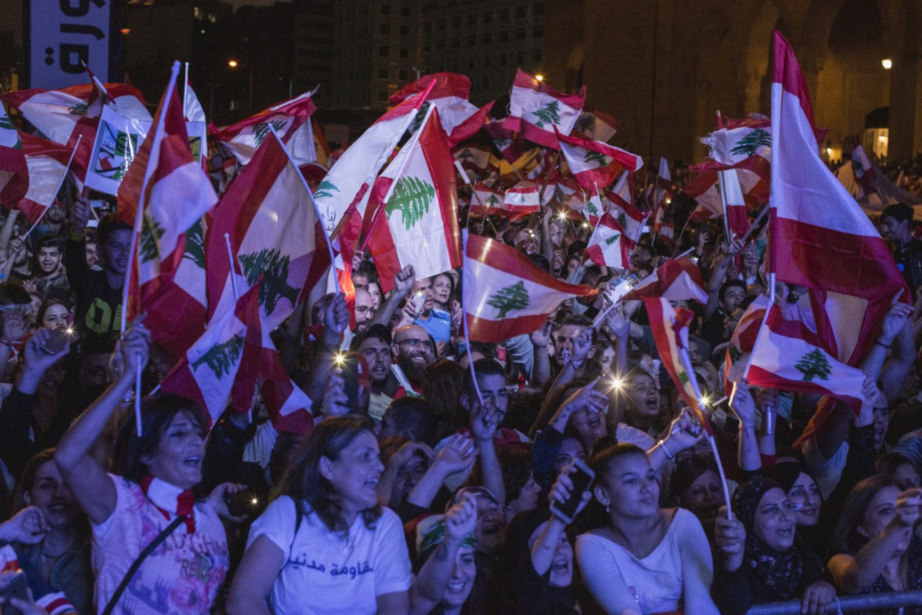 Protests against Lebanon's political regime and counter-protests supporting the government have been filling the streets of Beirut.