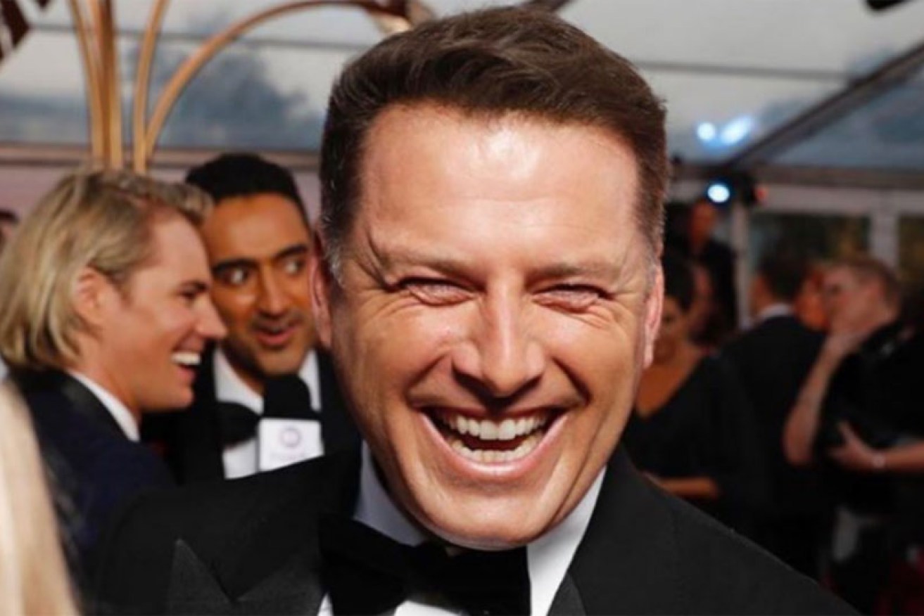 Karl Stefanovic made an on-camera cameo at the June 30 Logies and looked to be having a blast.