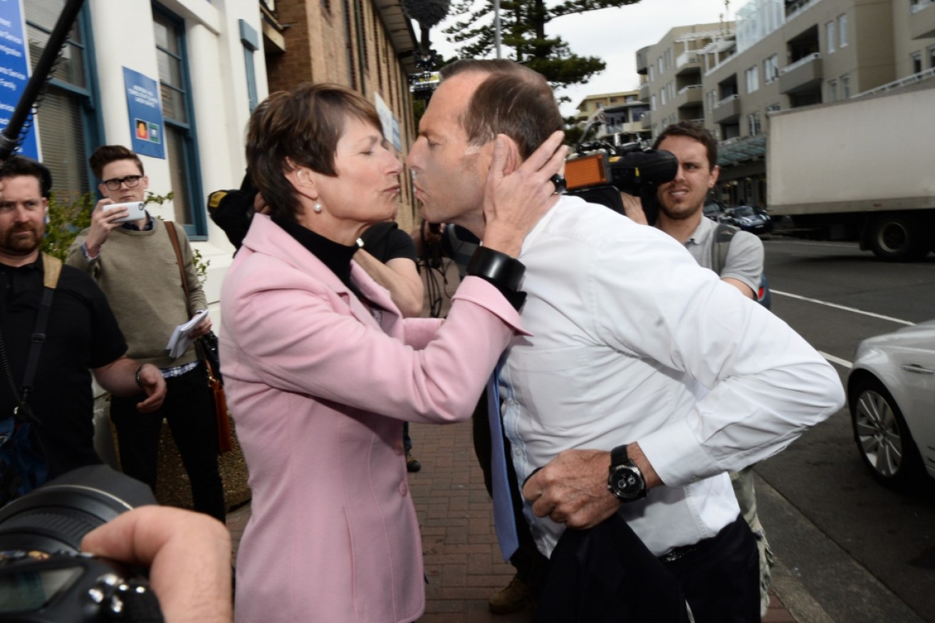 Margie Abbott was noticeably absent from a gala dinner celebrating the political contributions of Tony Abbott. 