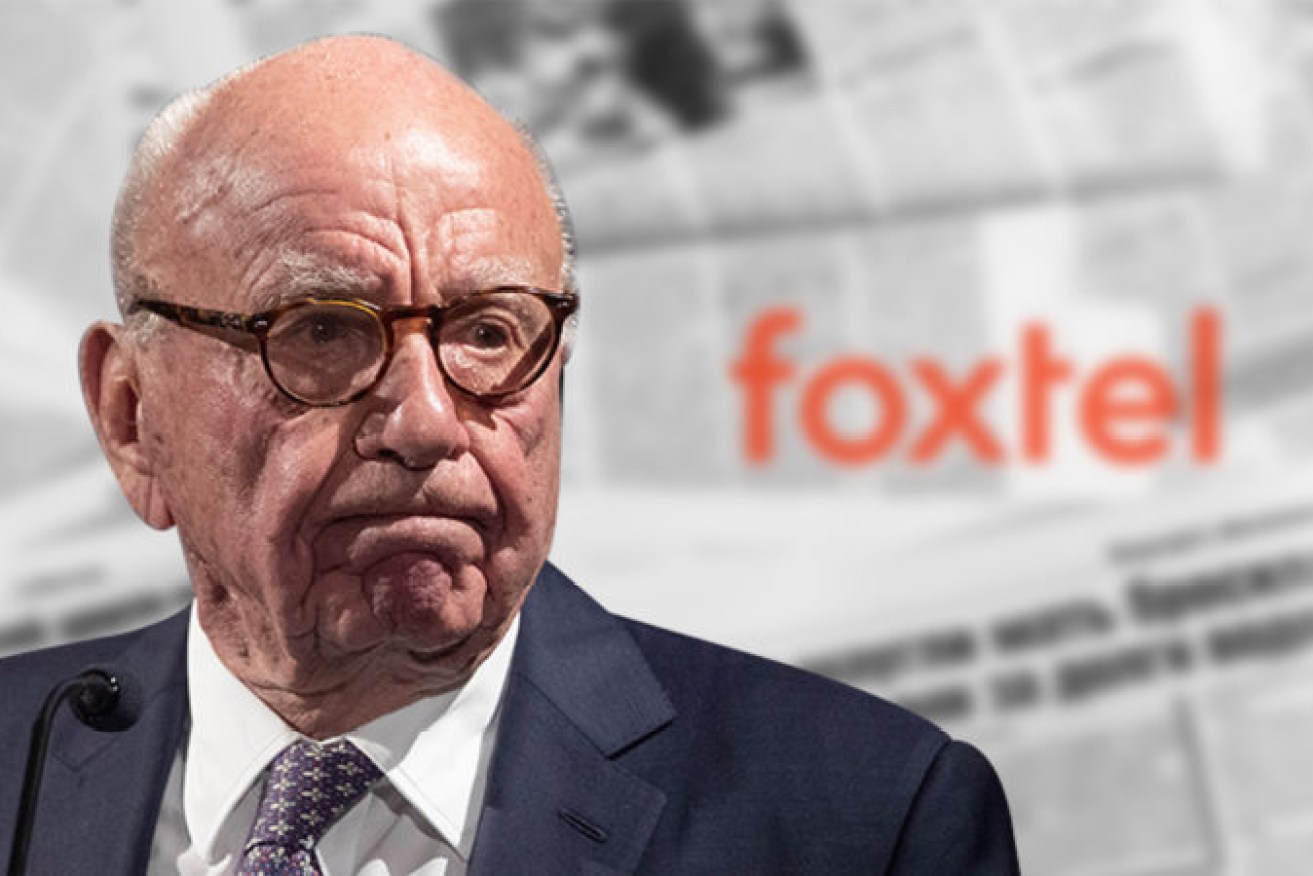 Rupert Murdoch: No wonder he's wearing a scowl.