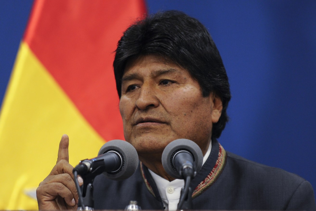 Bolivia's President Evo Morales agrees to resign, after the country's military was not satisfied with his call for new elections.