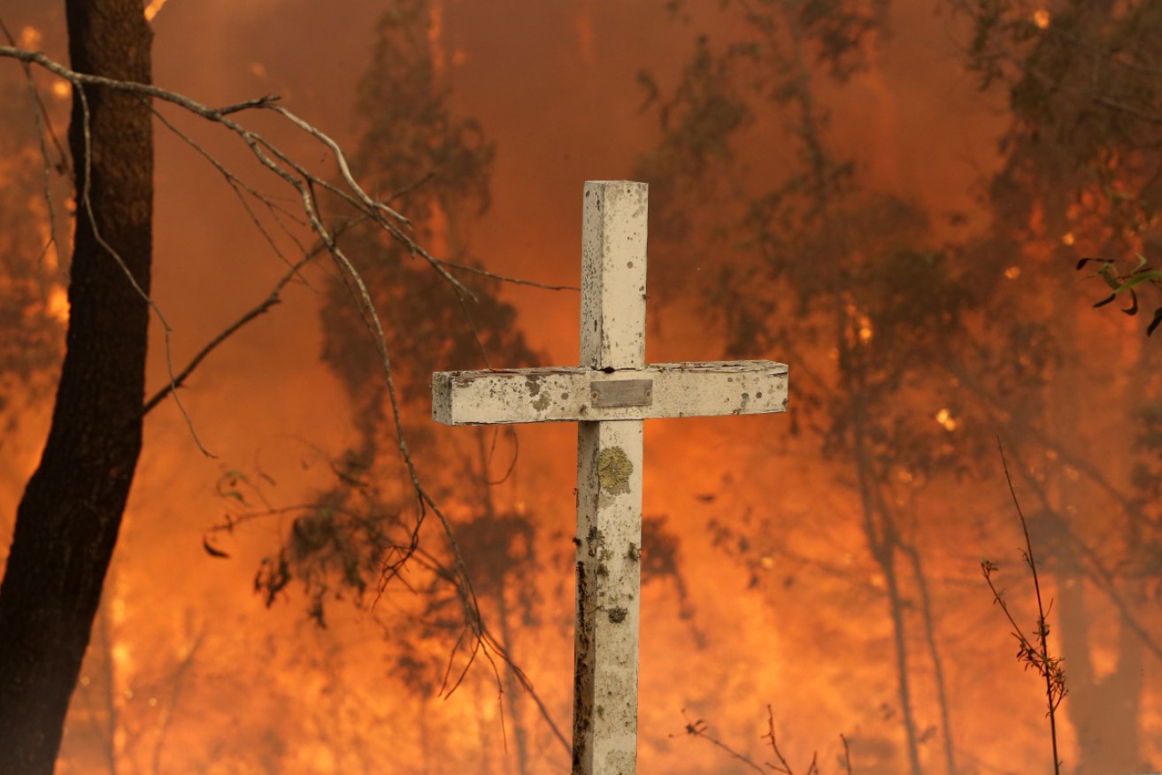 First came the drought, then fire – and now the denials that a warming world has anything to do with bigger, more frequent blazes.