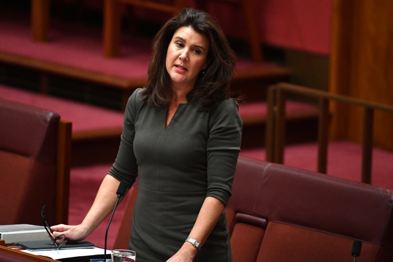 An emotional Senator Jane Hume told the Senate her vote on euthanasia had changed.