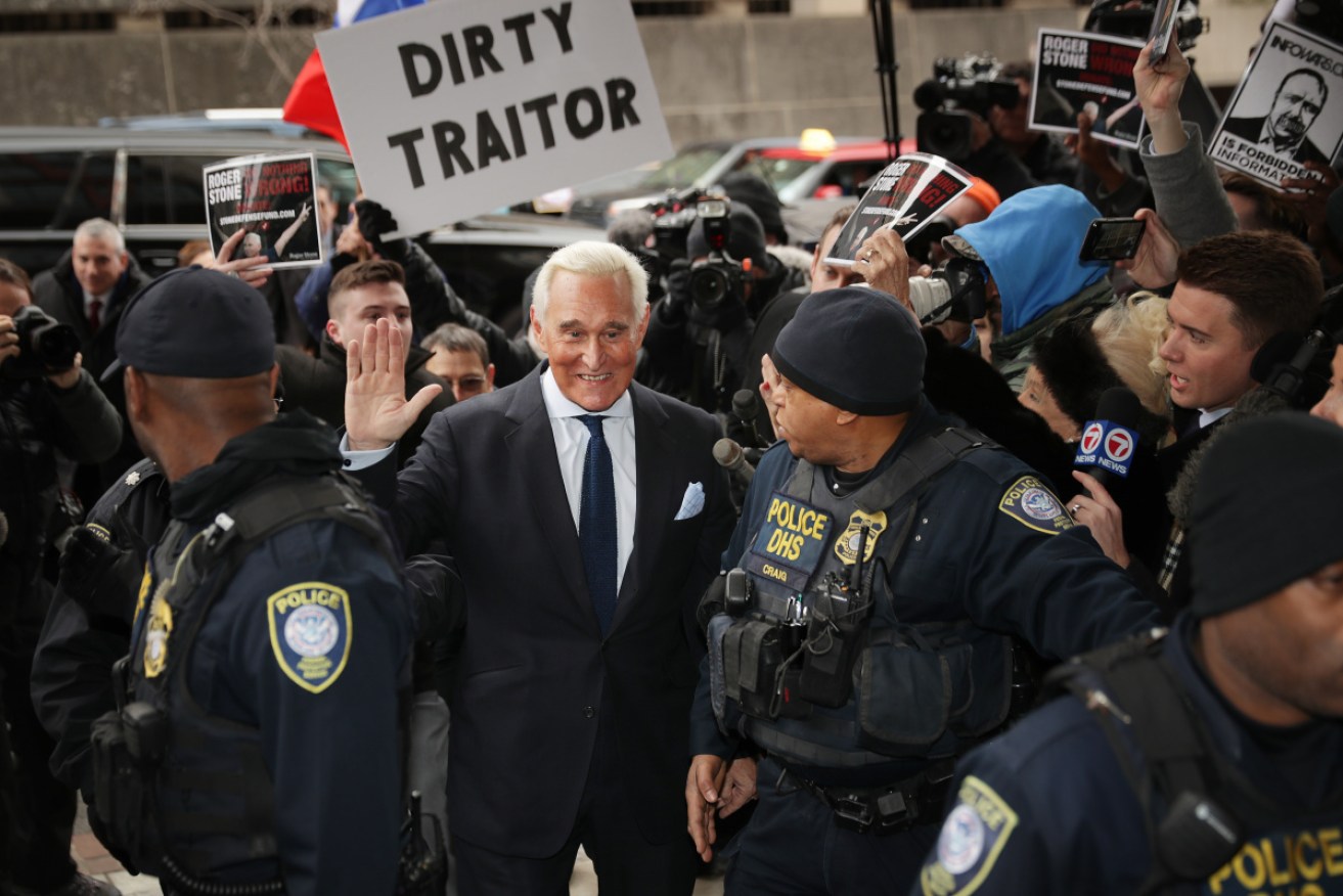 Roger Stone sentenced to three years and four months in prison for lying to congress, obstruction and witness intimidation.