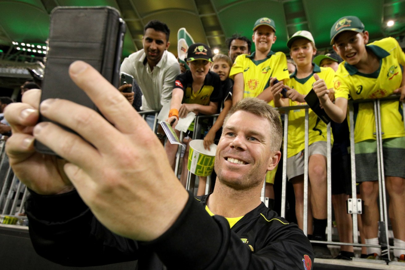 David Warner rediscovered his form in the Twenty20 arena, but crowds were a big part of it.