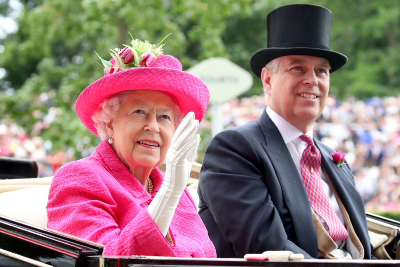 Prince Andrew with his mother the Queen. There are reports she will pay some of his multimillion-dollar sex abuse settlement.