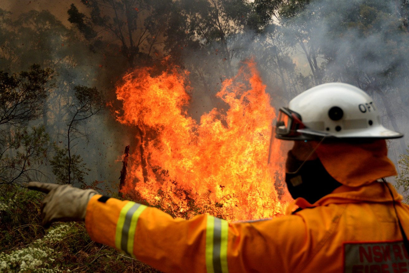 Volunteer firefighters are worried their protective gear is not appropriate for the current bushfire season.