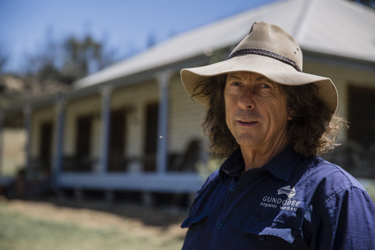 Rob Lennon is one of many farmers who have become heavily reliant on loans due to the prolonged drought.