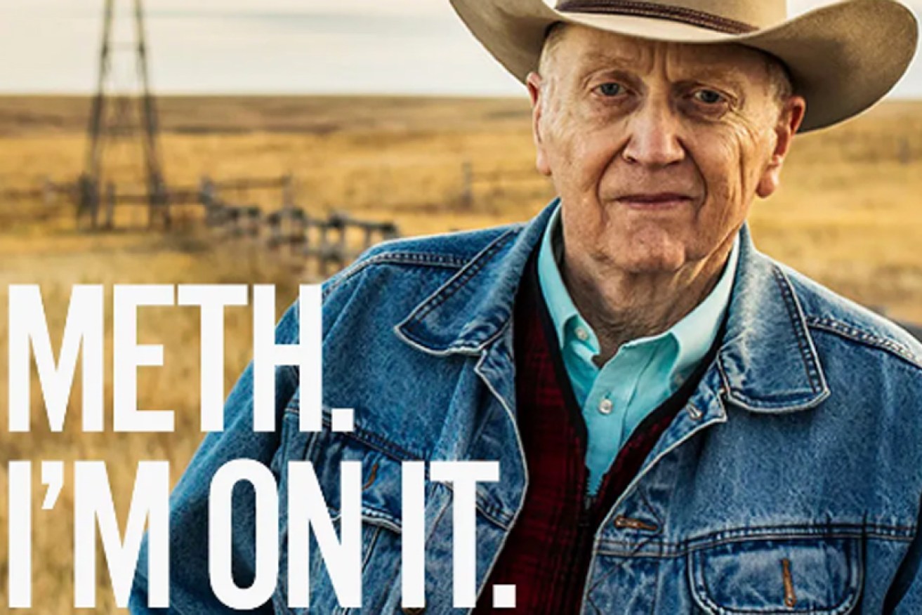 A still from the South Dakota anti-drugs campaign.