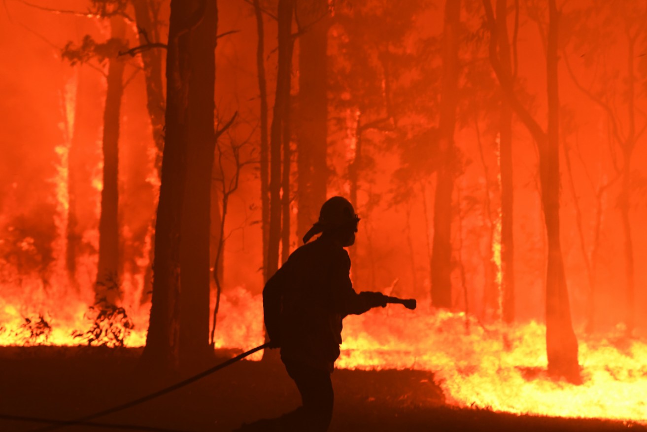 Victorian authorities have issued a code red alert for Thursday to avoid the terrible NSW fires such as the Gospers Mountain blaze.   