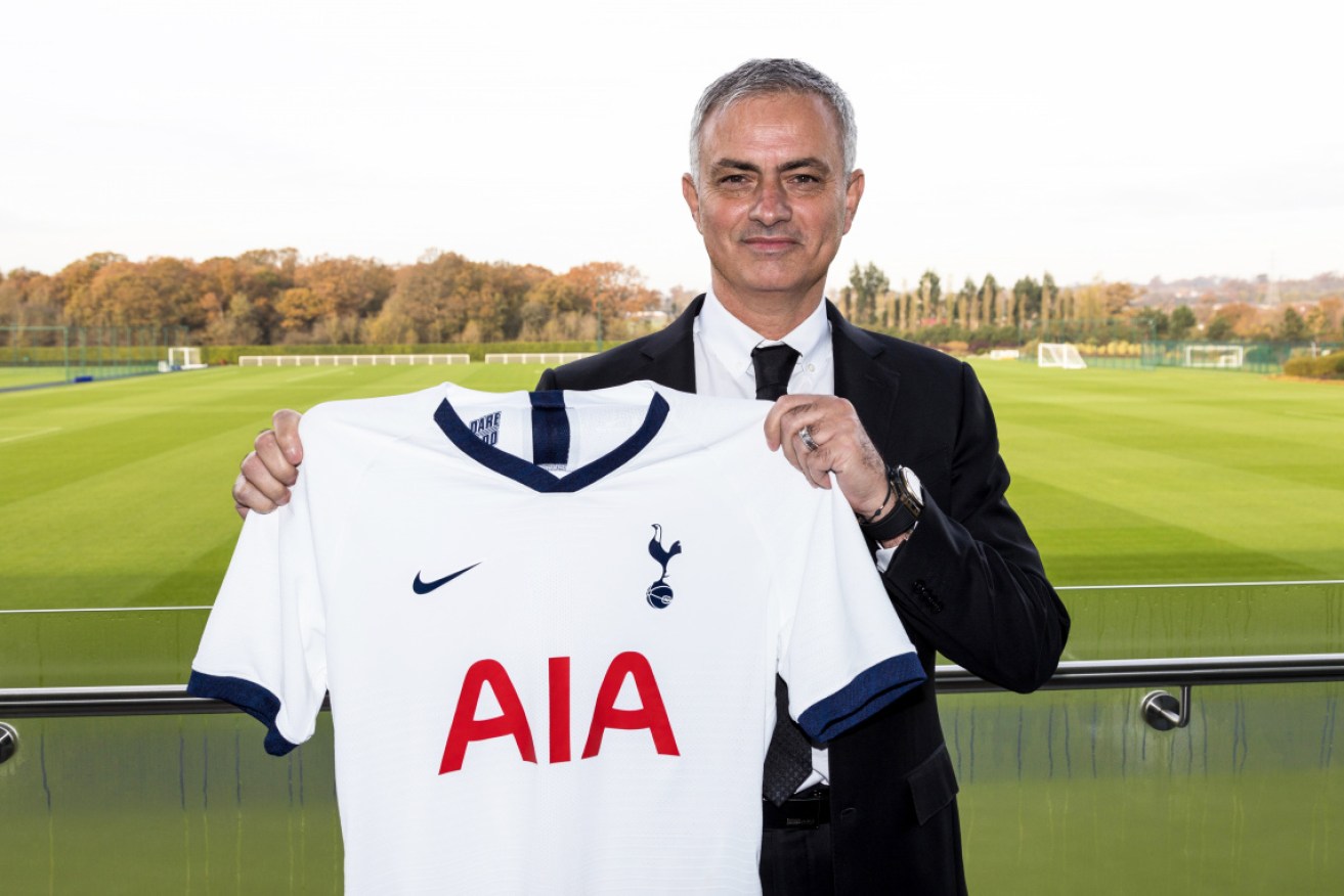 Jose Mourinho is named as Tottenham manager on Wednesday. 
