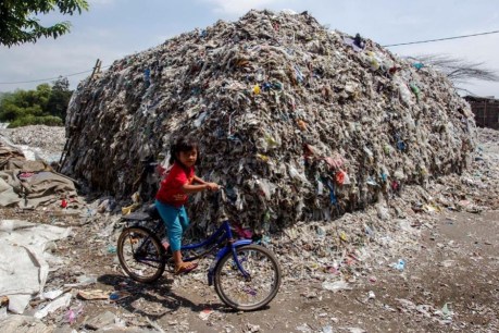 Australian plastic among waste ‘contaminating’ Indonesian food chains, report finds