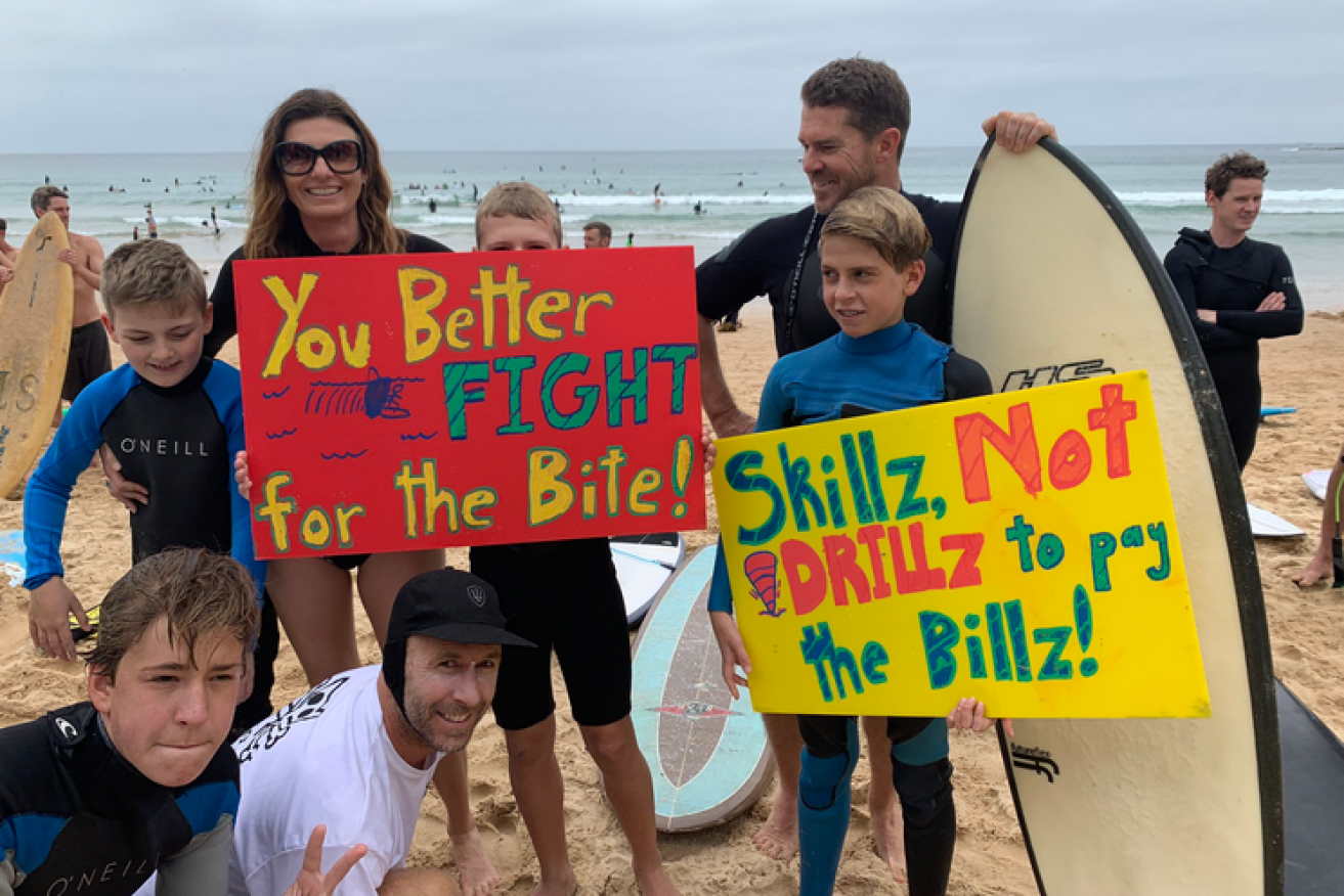 Opponents of drilling the Bight turned out across the country recently for a "paddle protest" to save the Bight.