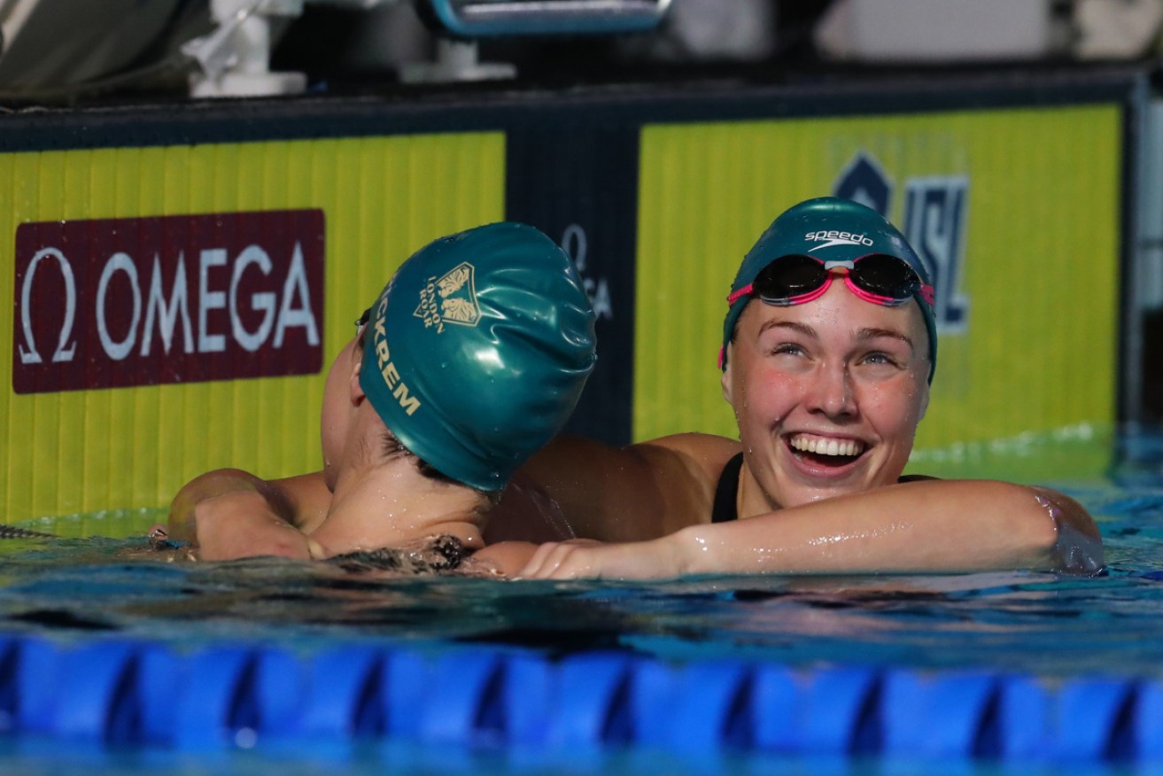 Minna Atherton is Australia's new backstroke queen. 