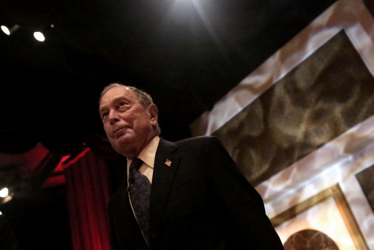 Michael Bloomberg is the second-oldest candidate among the Democrats.