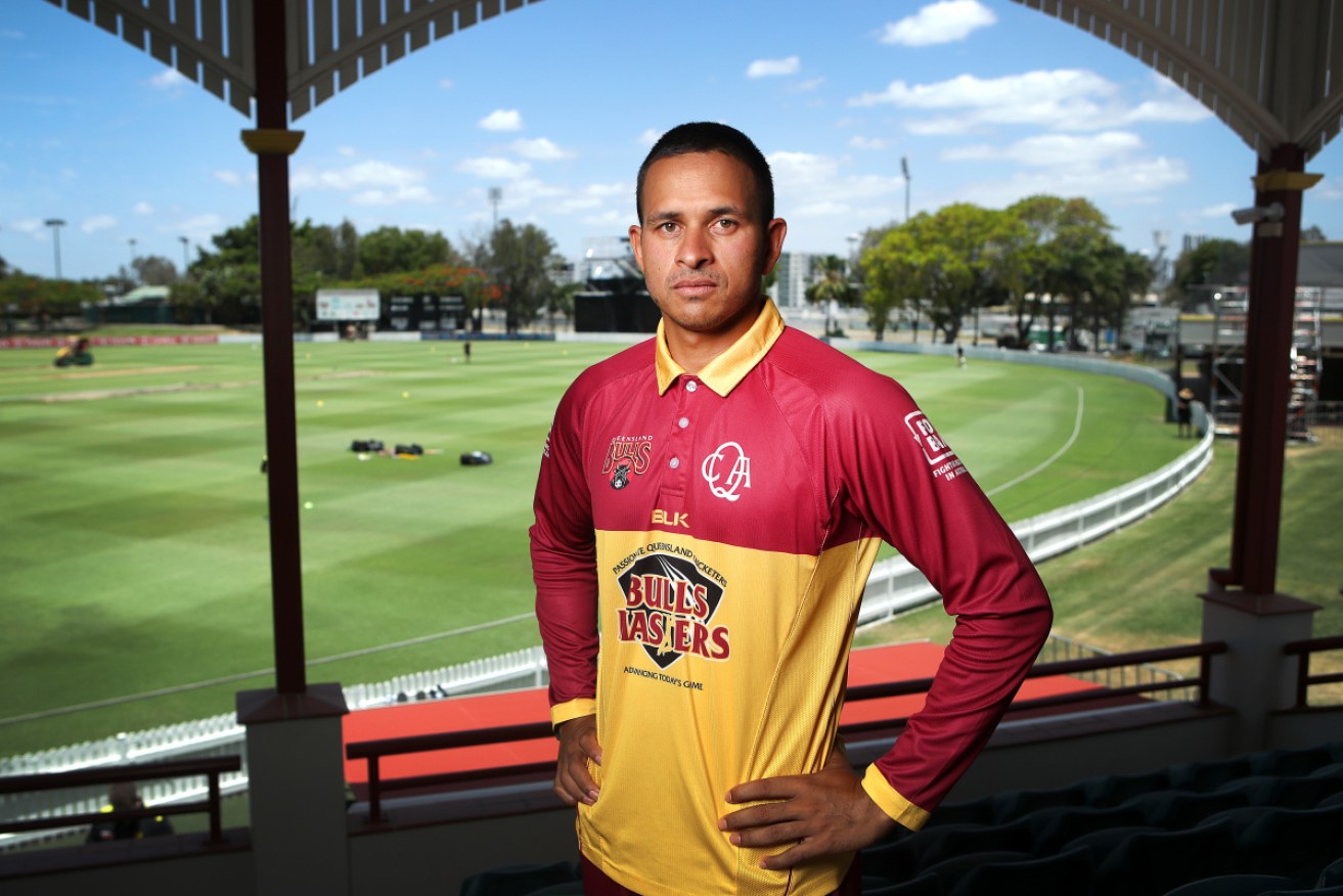 Usman Khawaja prepares to skipper Queensland, but isn'd worried about his Test chances. 