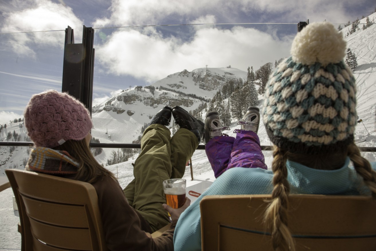 Soak up the snow and the fun at Jacksons Hole, and then put your feet up.