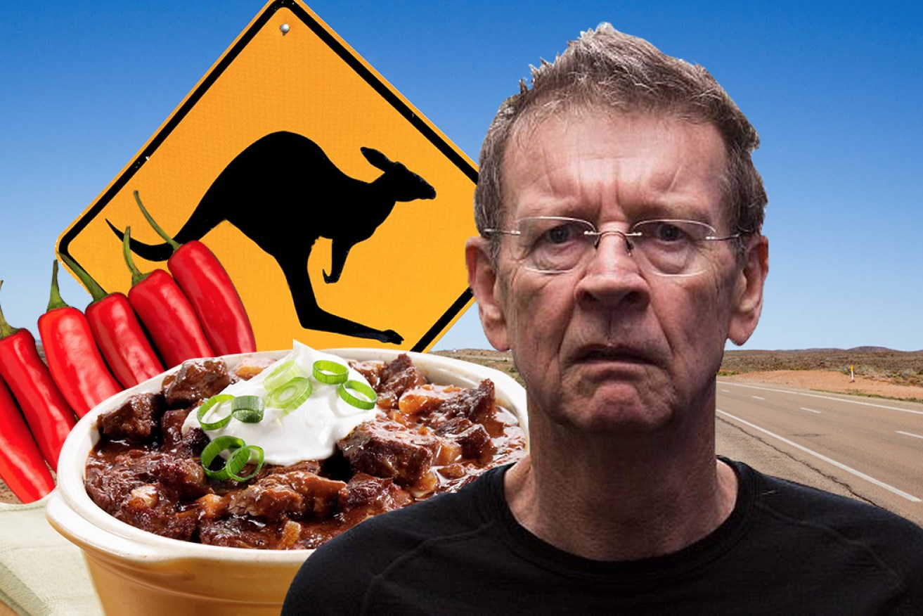 'Was I eating pet food?' Red's quintessential Aussie dish does not come without questions.