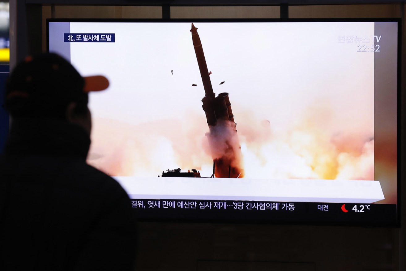 North Korea is reving its missile program while the world focuses on Russia's war on Ukraine.