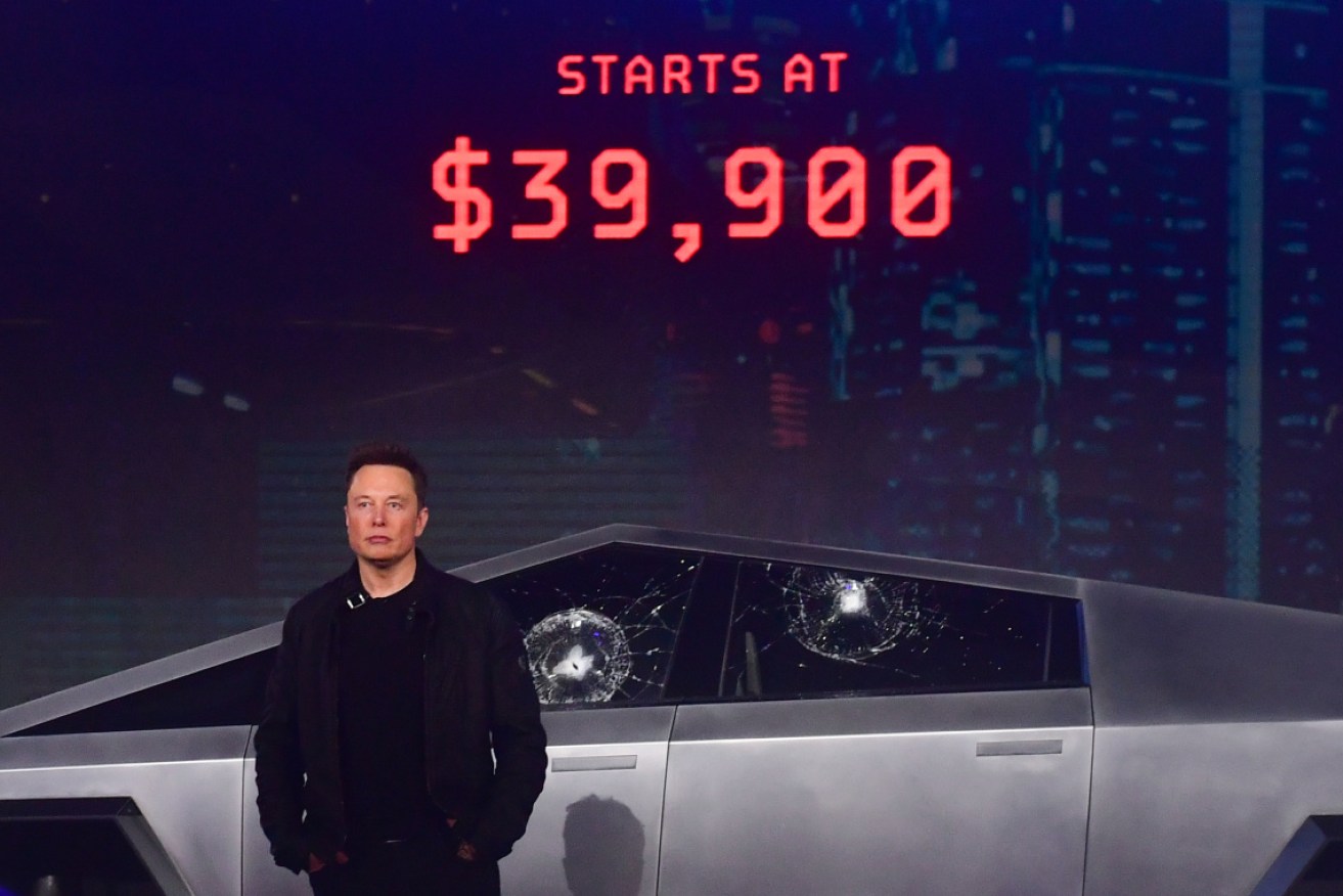 Elon Musk's Tesla Cybertruck is available to order now – smashed windows come at an extra cost.
