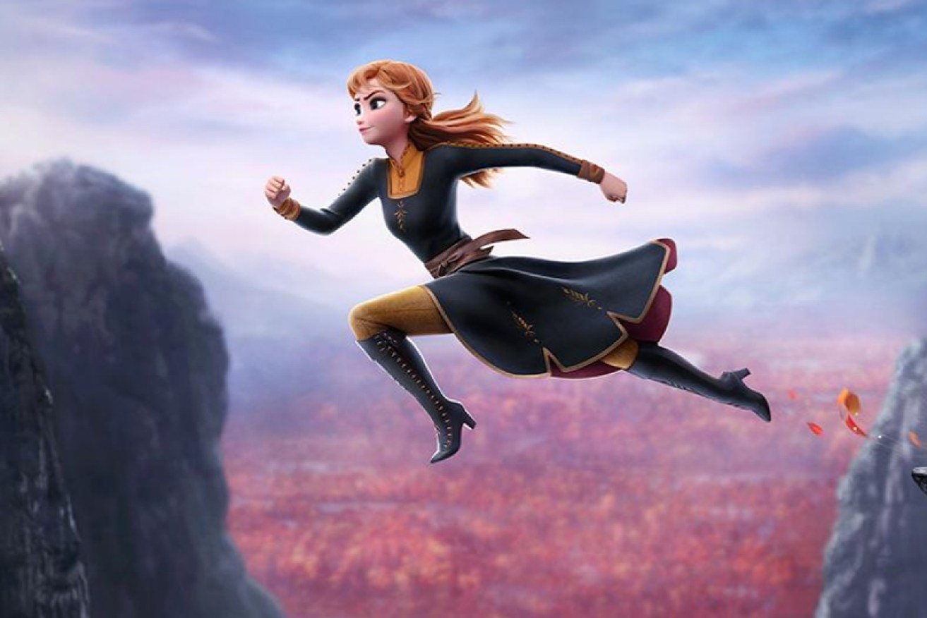 Anna makes a leap of faith in heartwarming Frozen II.