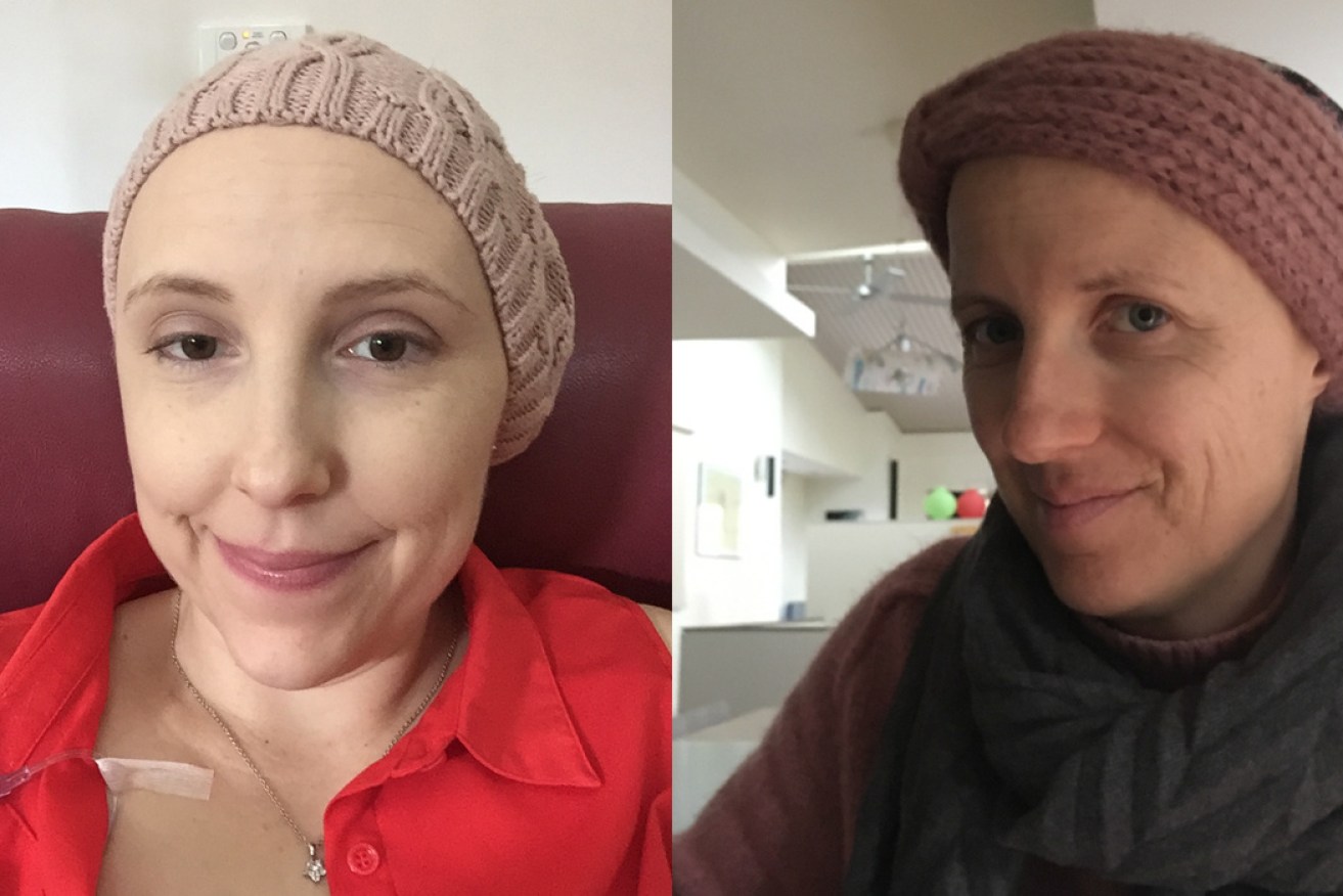Jess Braude (left) and Miriam Leahey: stressed by out-of-pocket costs from their breast cancer treatments. 