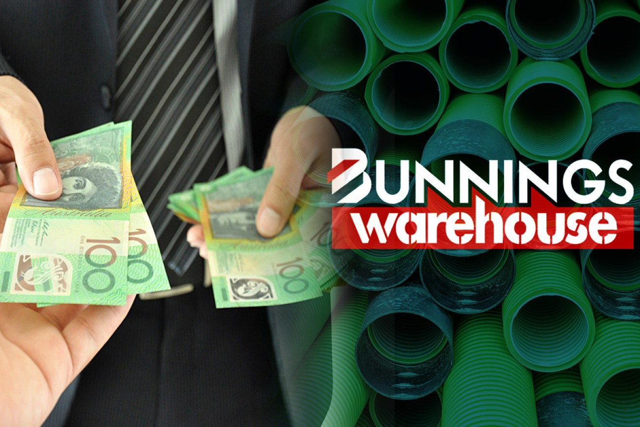 Bunnings workers were short changes on their superannuation payments.