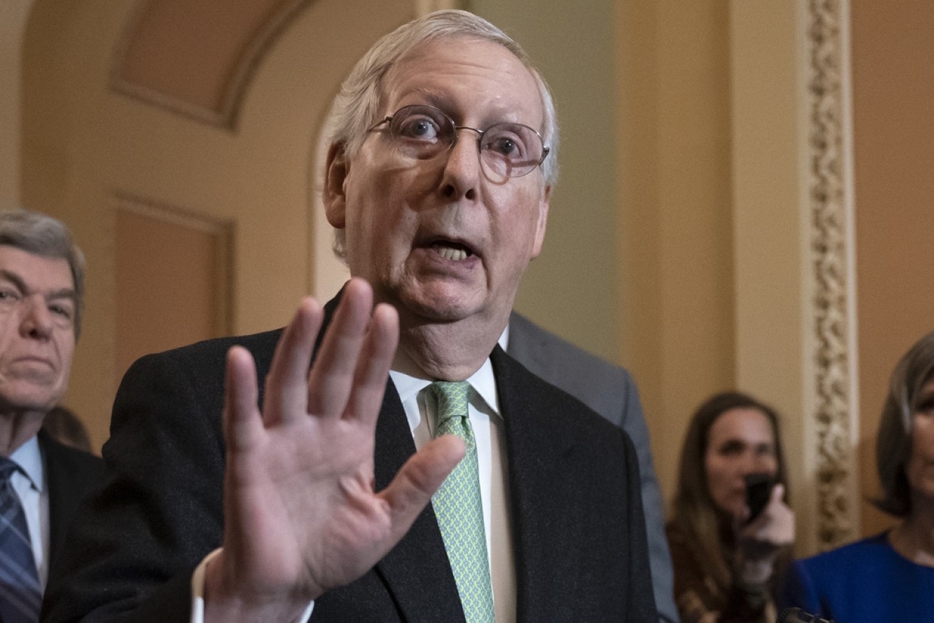 Mitch McConnell says he would back Donald Trump for president if the Republican party nominated him again.