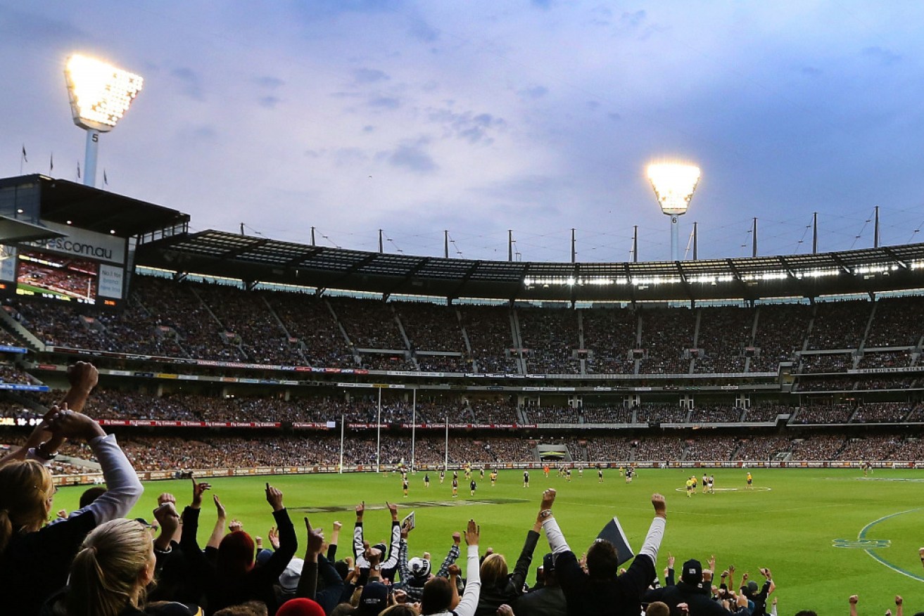 Once again the MCG rings to the cheers and jeers of tens of thousands of fans.