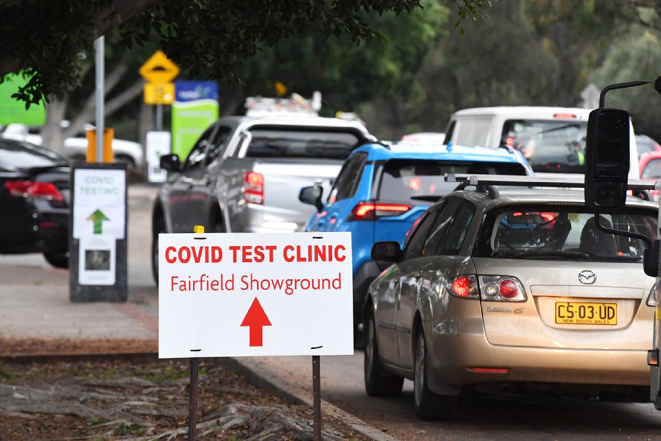 Virus testing numbers have risen significantly in Fairfield, where everyone leaving the area for work is required to have "surveillance testing".