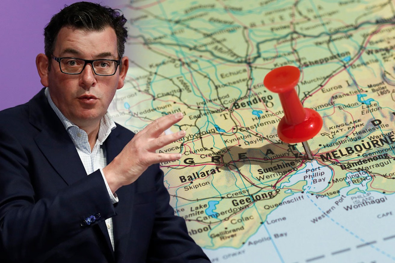 Daniel Andrews has indicated regional Victoria may soon enjoy eased restrictions as virus cases fall. 