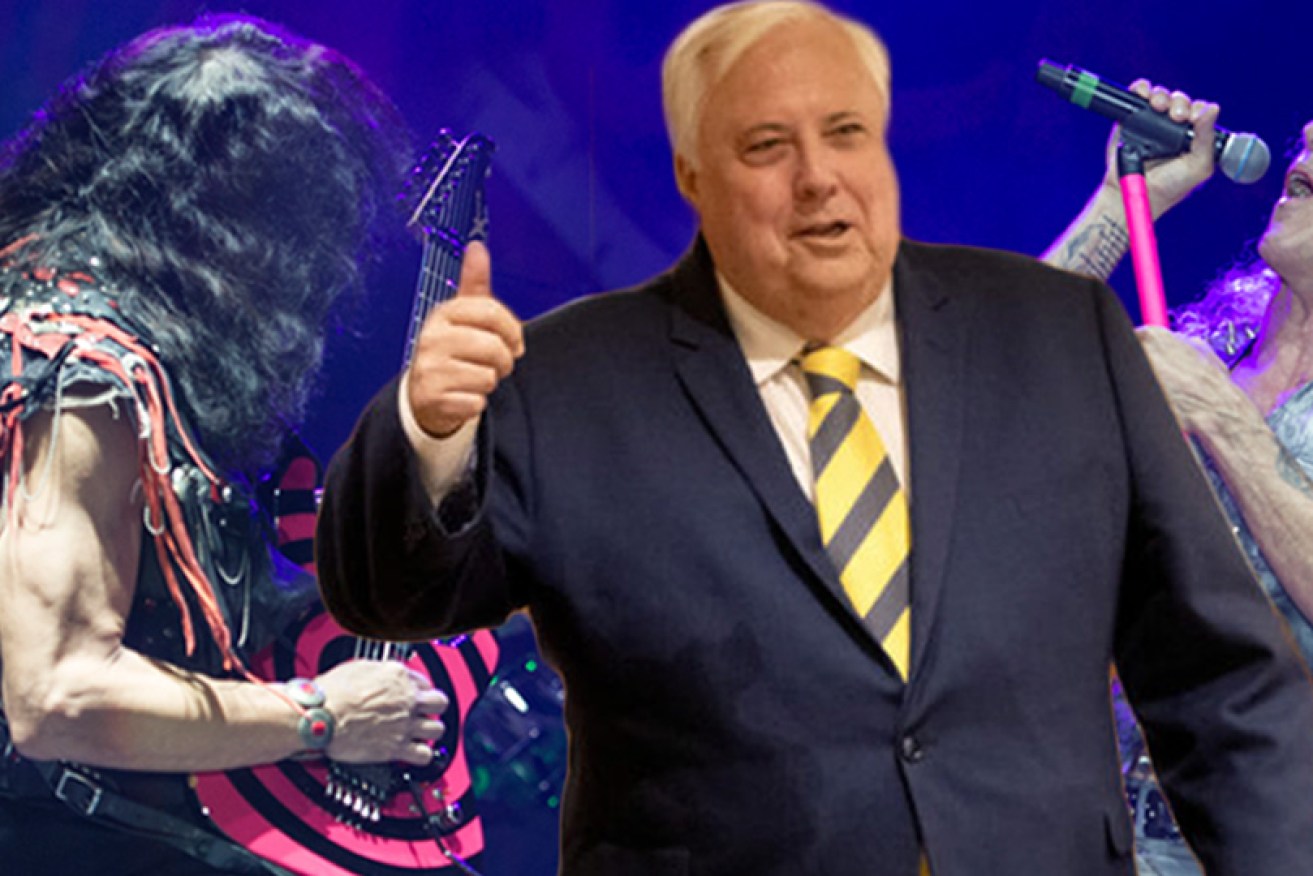 Clive Palmer claimed the lyrics to his ads were his own, despite earlier requests to use the song.