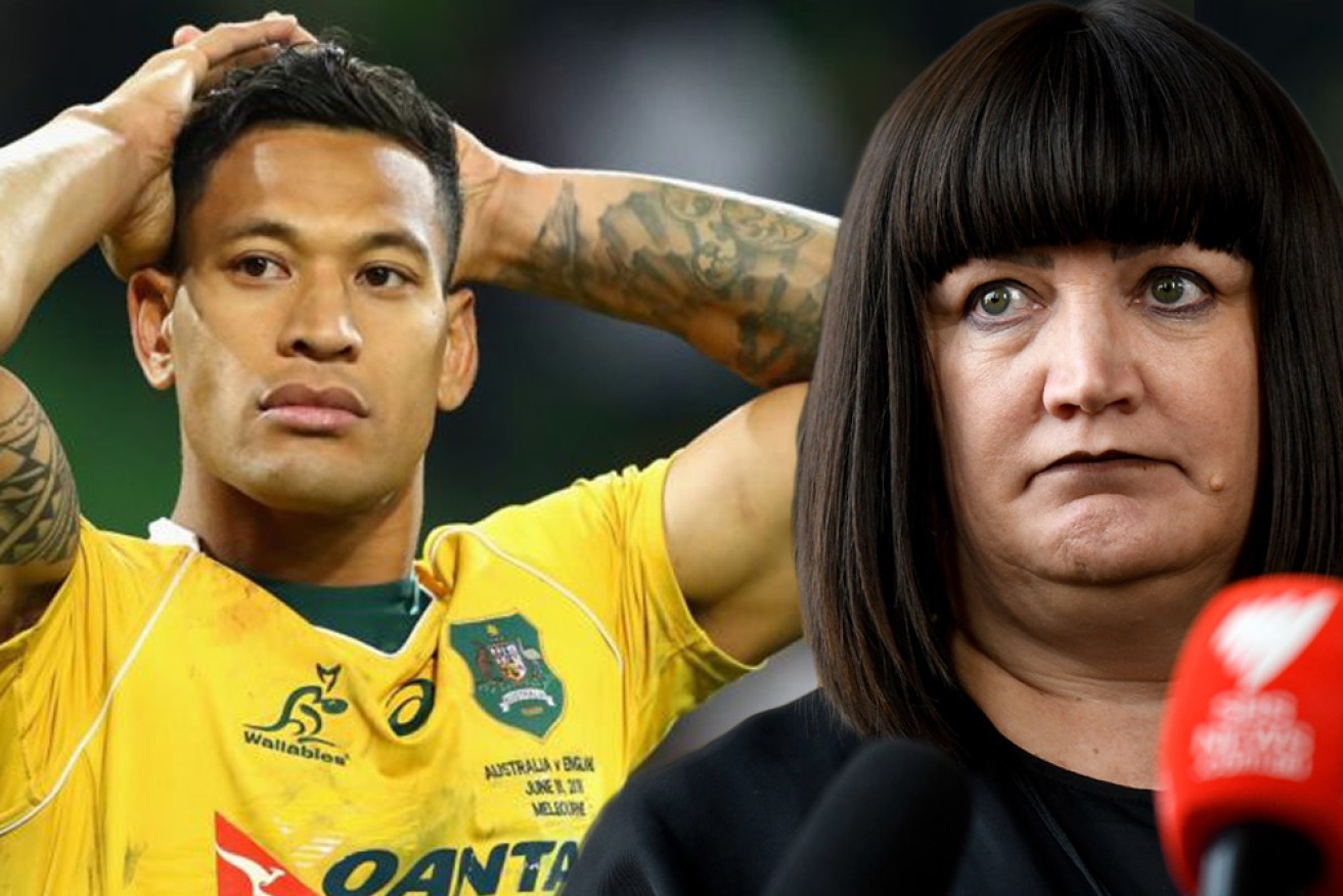 Rugby Australia boss Raelene Castle tweeted on Thursday morning the settlement was confidential but the dollar figure is wrong.