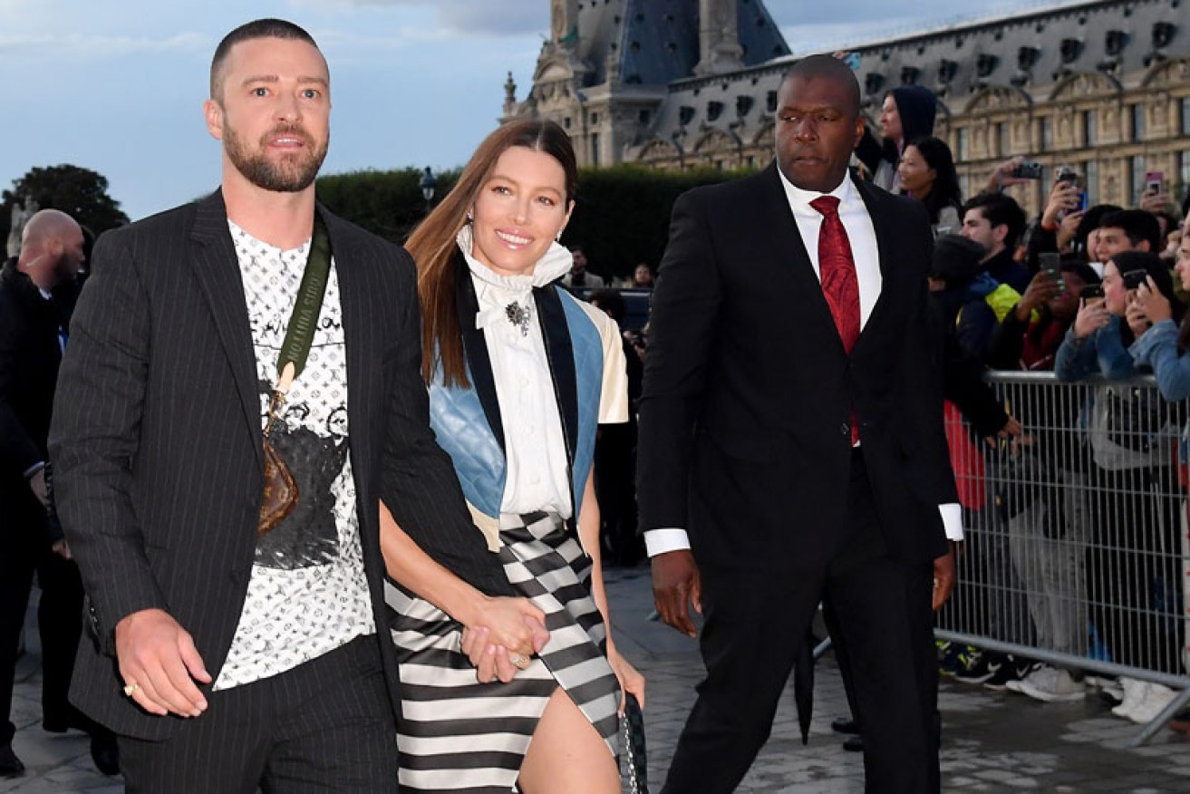 Justin Timberlake and Jessica Biel's Stylish Looks at Paris