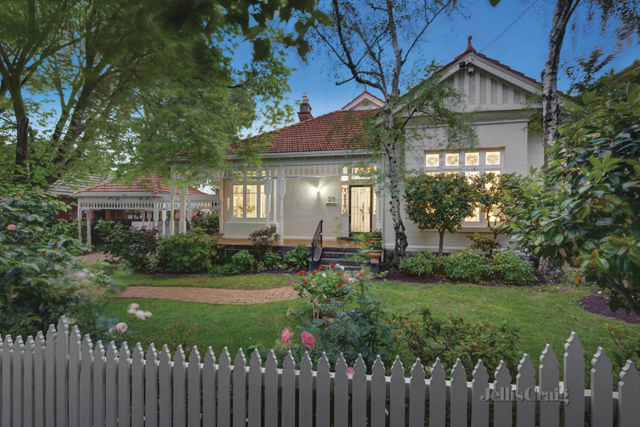 <i>Killara</i> in Hawthorn East features a cottage-inspired garden.