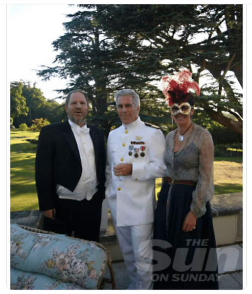 Harvey Weinstein Jeffrey Epstein Ghislaine Maxwell