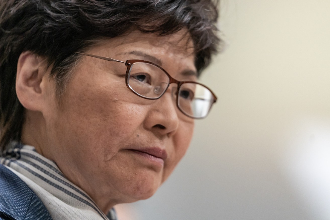 Hong Kong leader Carrie Lam says there'll be no more concessions to pro-democracy protesters.