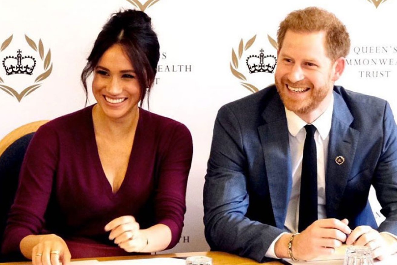 Meghan Markle and Prince Harry at a One Young World event in London on October 26.