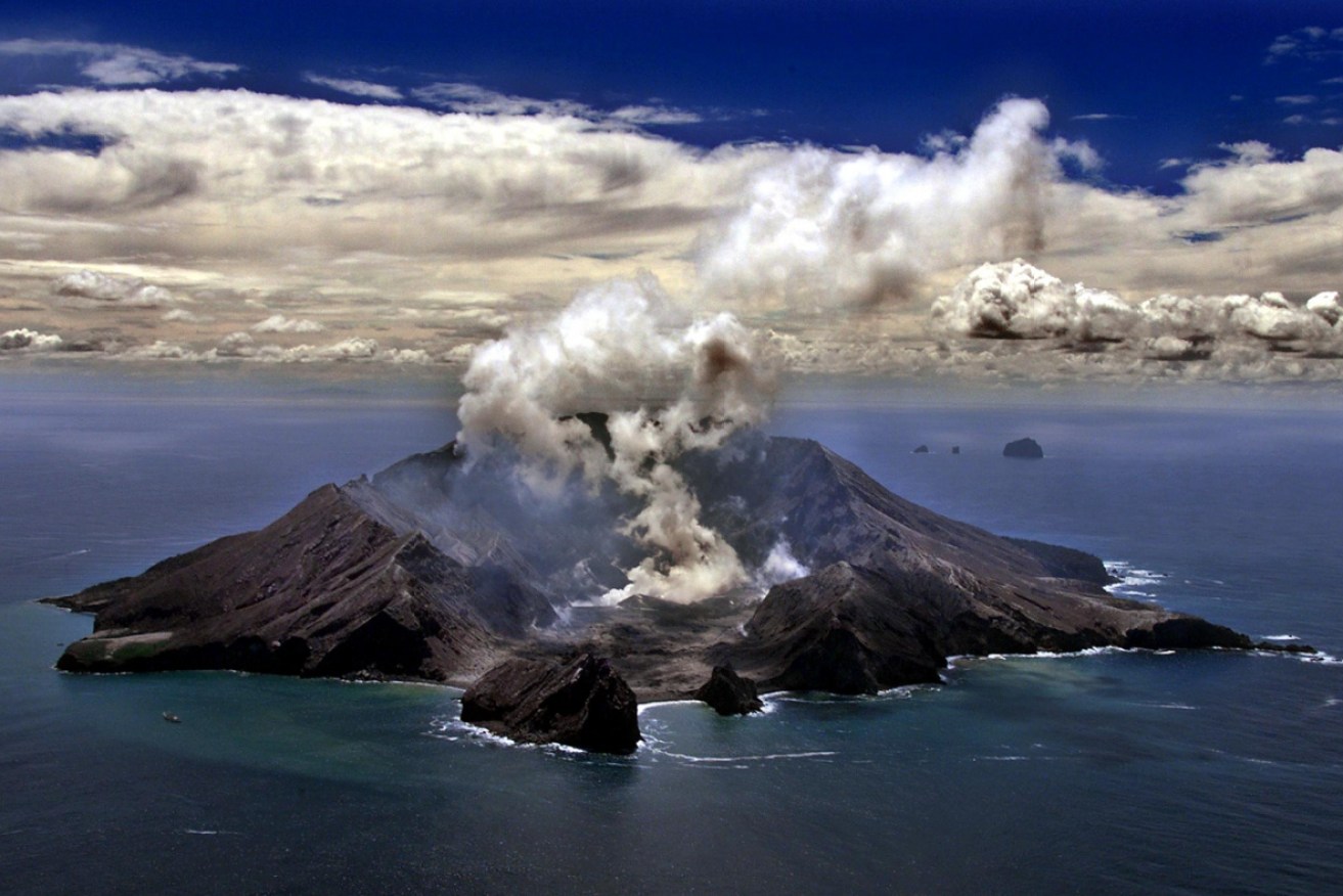 On Saturday, a water-based mission to recover the remaining two bodies from White Island is underway.