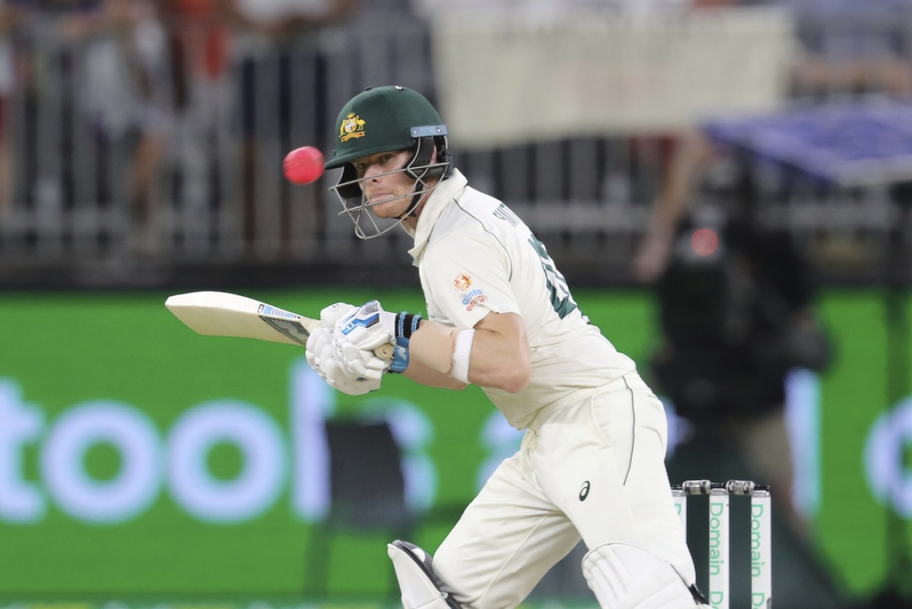 Out cheap: Steve Smith had a lean summer, but thinks his commentary about his short-ball prowess is overblown.