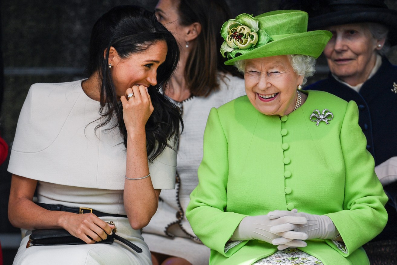 Duchess Meghan has been tightly controlling her social media image – and now the Queen wants to do the same. 