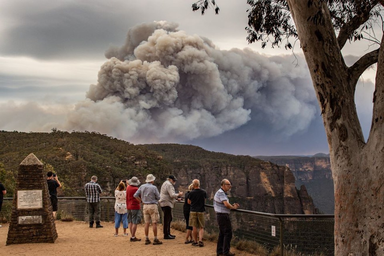 Several mountains in NSW have been impacted by fire.
