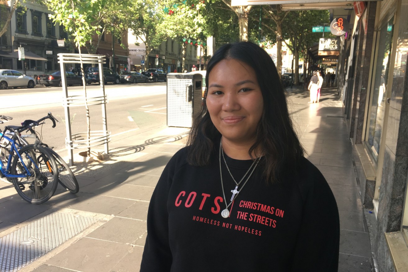 Vivian Ly was just one of many Australians who spent Christmas Day with homeless people.