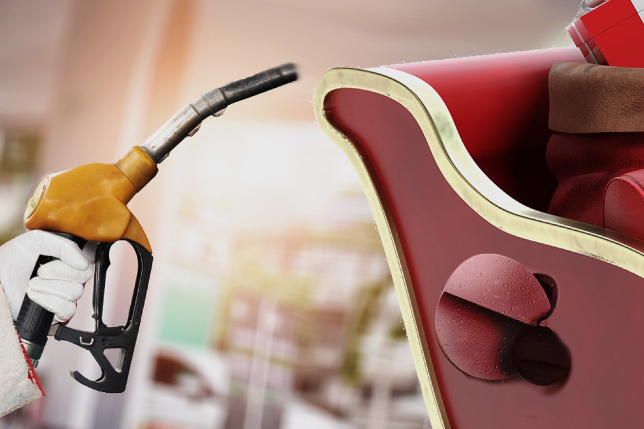 Forget coal, motorists on the east cost can expect to find cheap petrol in their stockings this year.