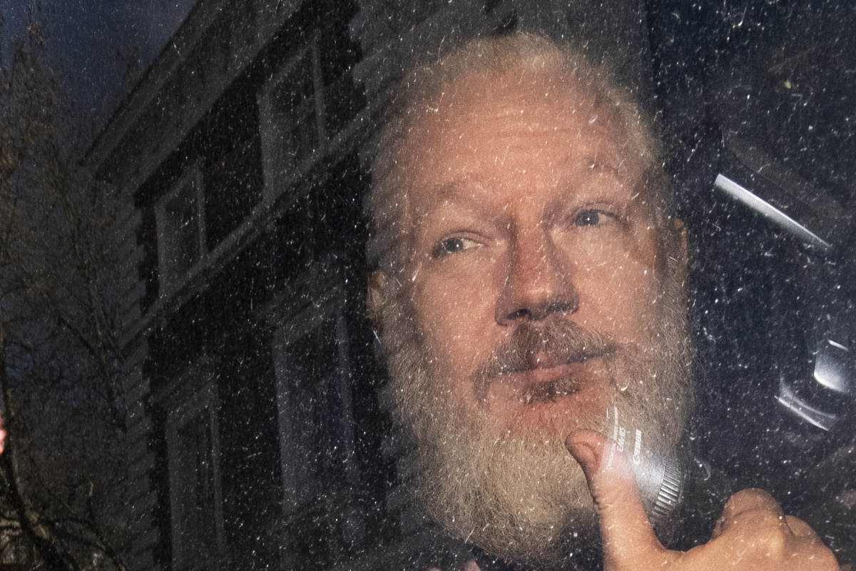 Coronavirus Outbreak At Julian Assange's UK Jail Block