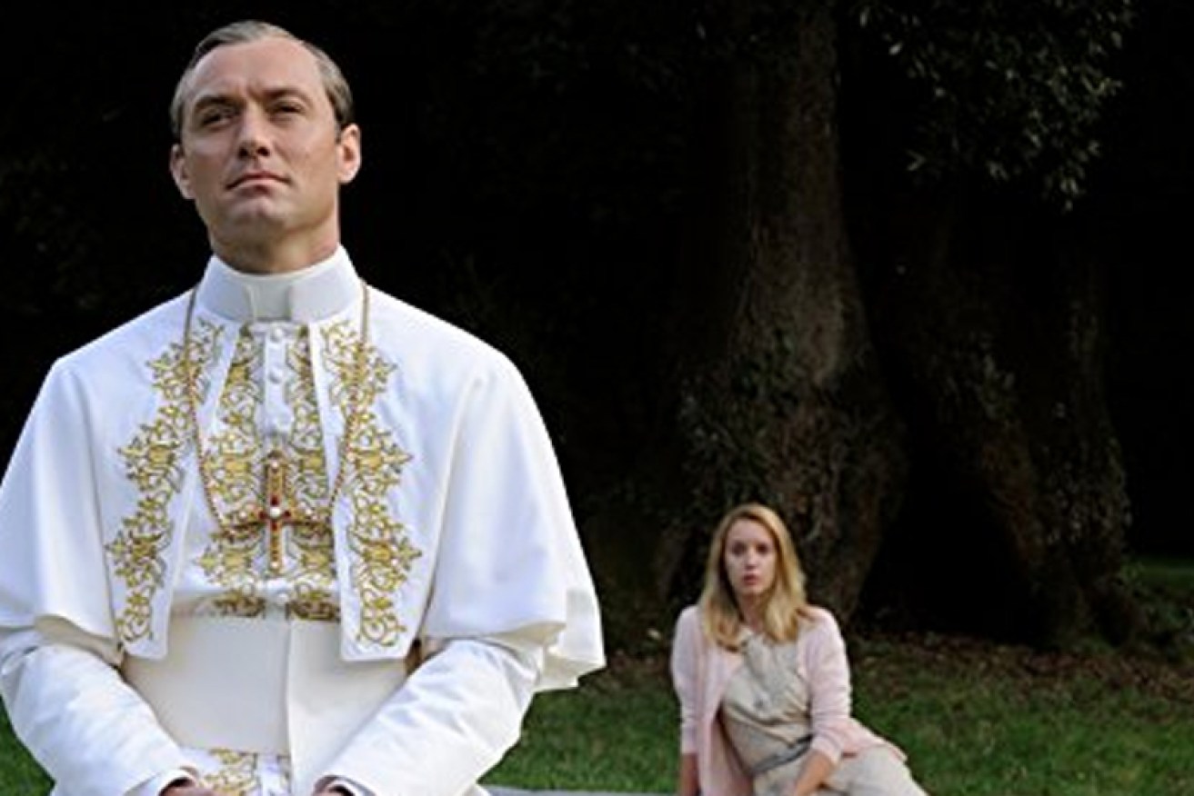Man of God Jude Law was a trailblazing hot priest in 2016's <i>The Young Pope.</i>