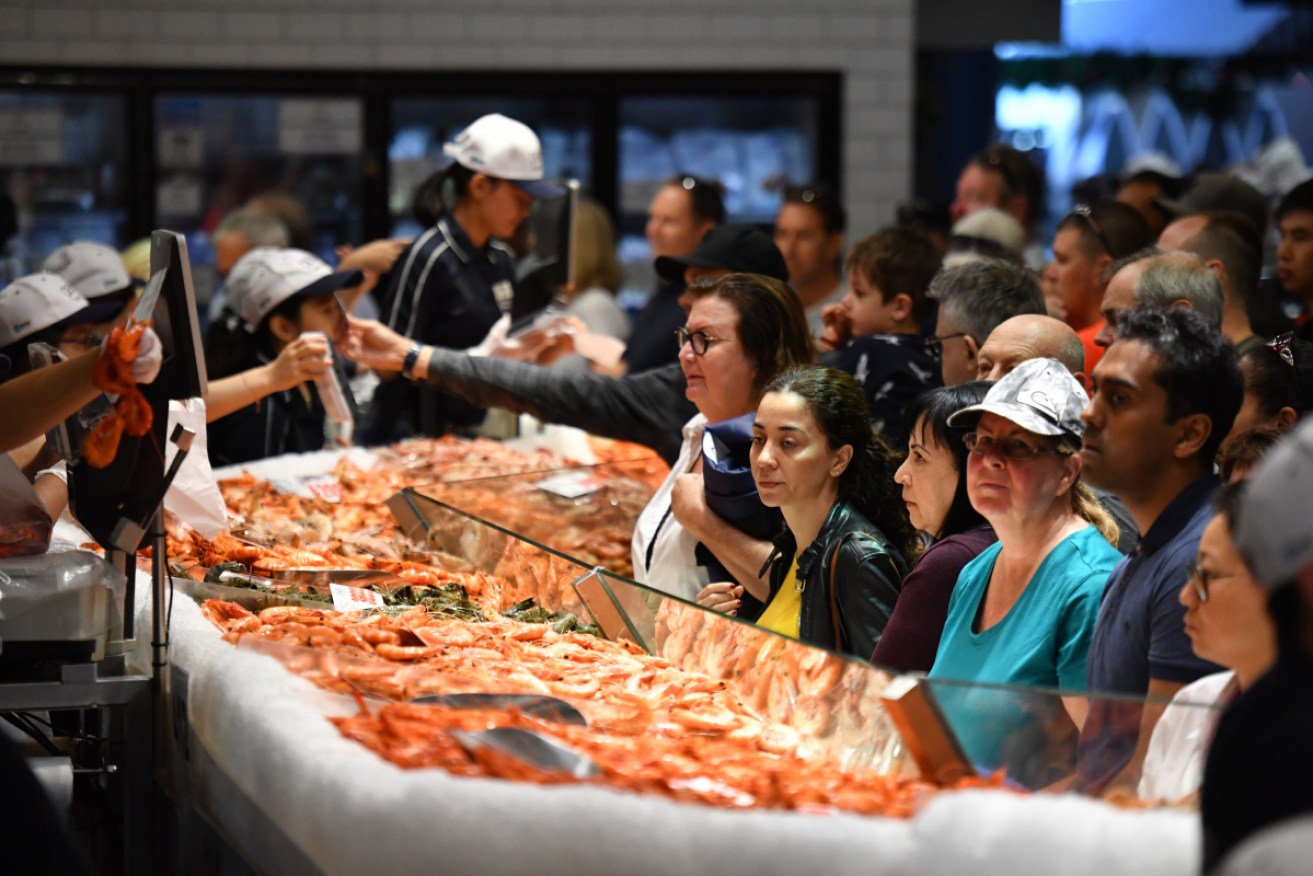 Fishmongers are bracing for a deluge of orders as Australians skip Easter getaways to cut costs. <i>Photo: AAP</i>